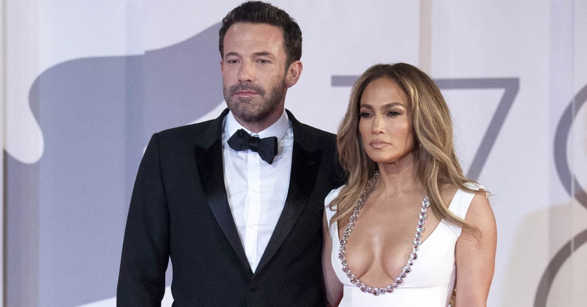 Ben Affleck and Jennifer Lopez at the premiere of The Last Duel at the Venice Film Festival 