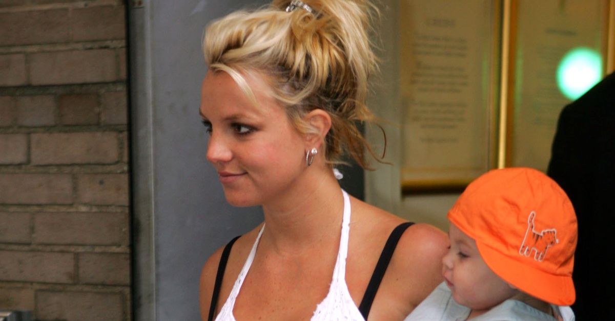 Britney Spears and her son Sean Preston