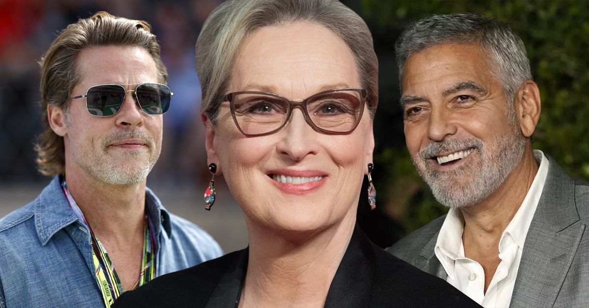 Brad Pitt, George Clooney and Meryl Streep 