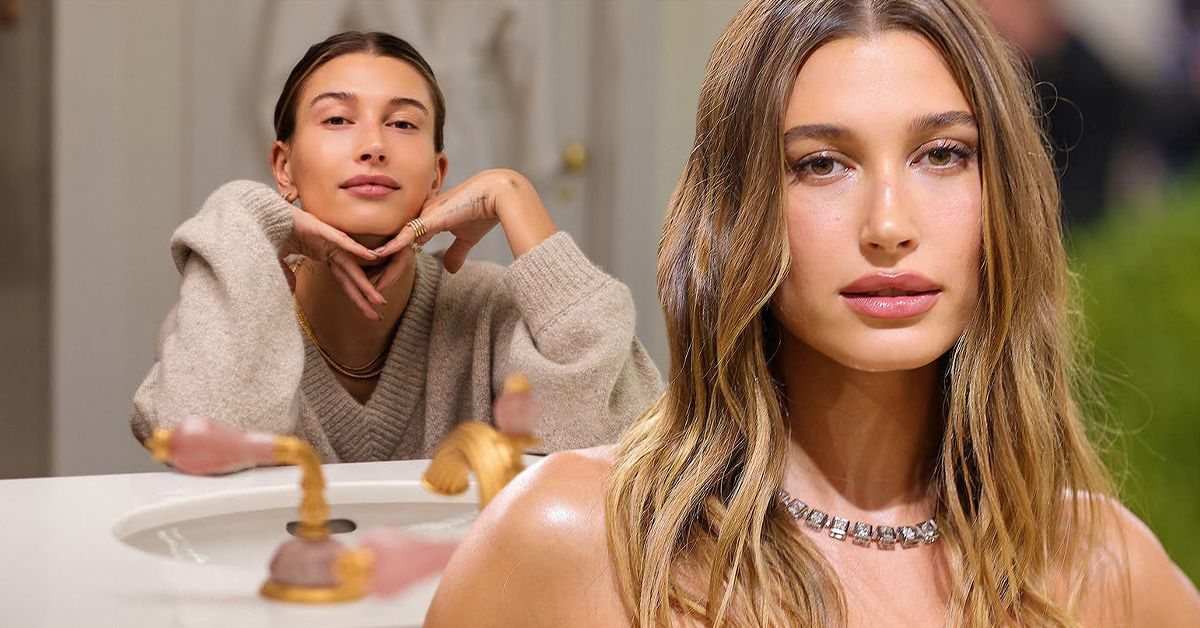 how hailey bieber s nails and skincare routine made her a gen z icon