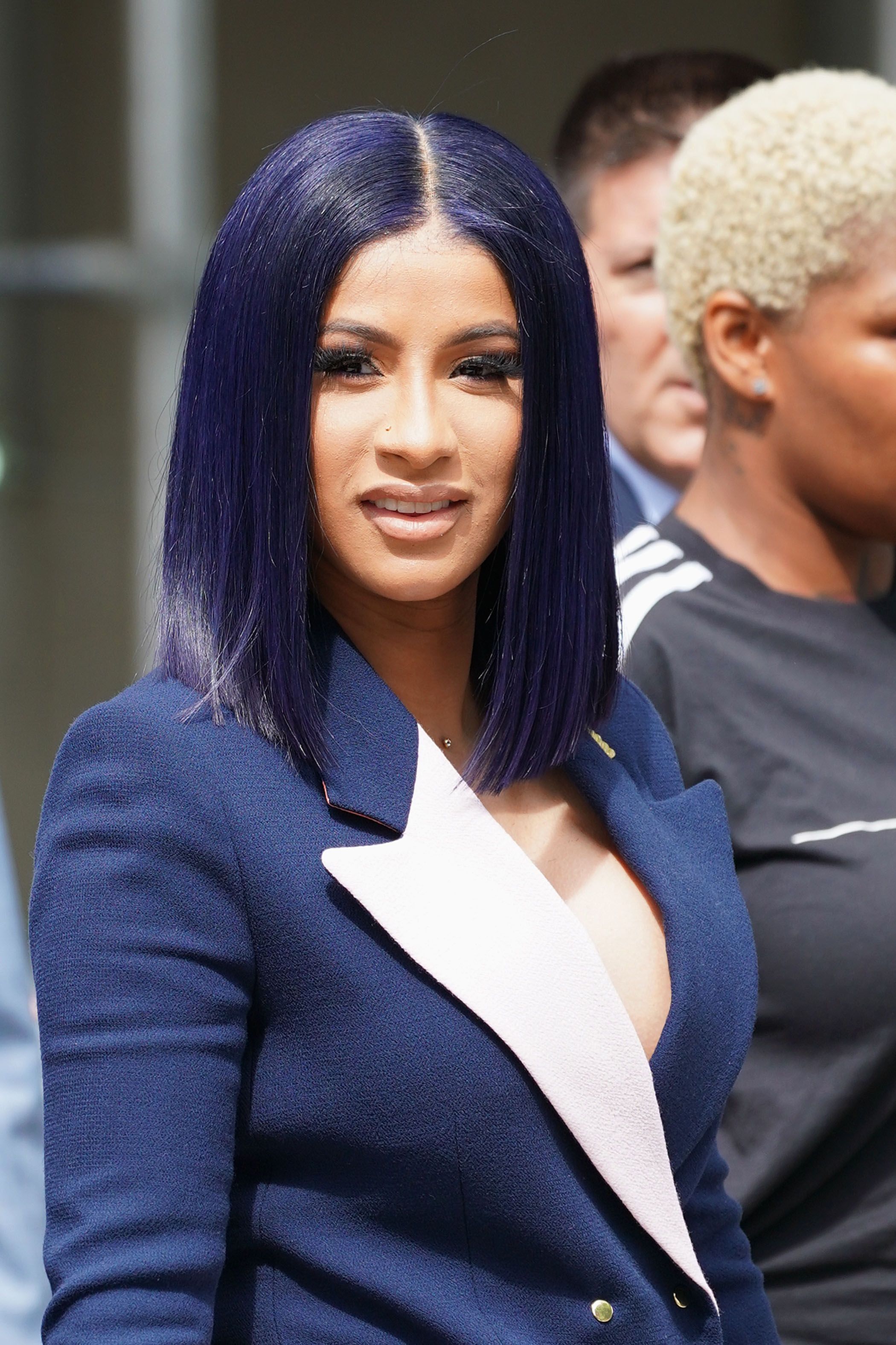 Cardi B at Queens Criminal Court in 2019. 