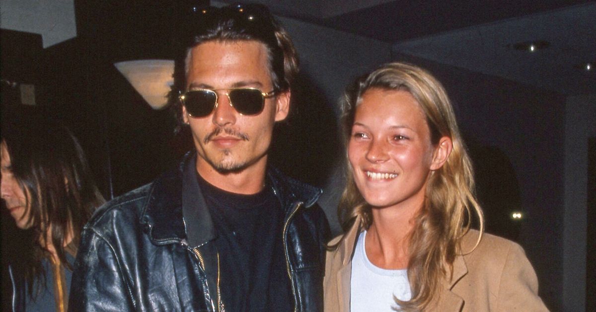 Johnny Depp and Kate Moss in New York