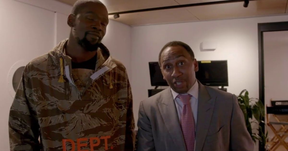 Kevin Durant and Stephen A Smith