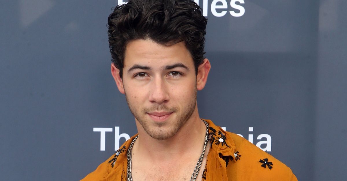 Nick Jonas smiling on the red carpet