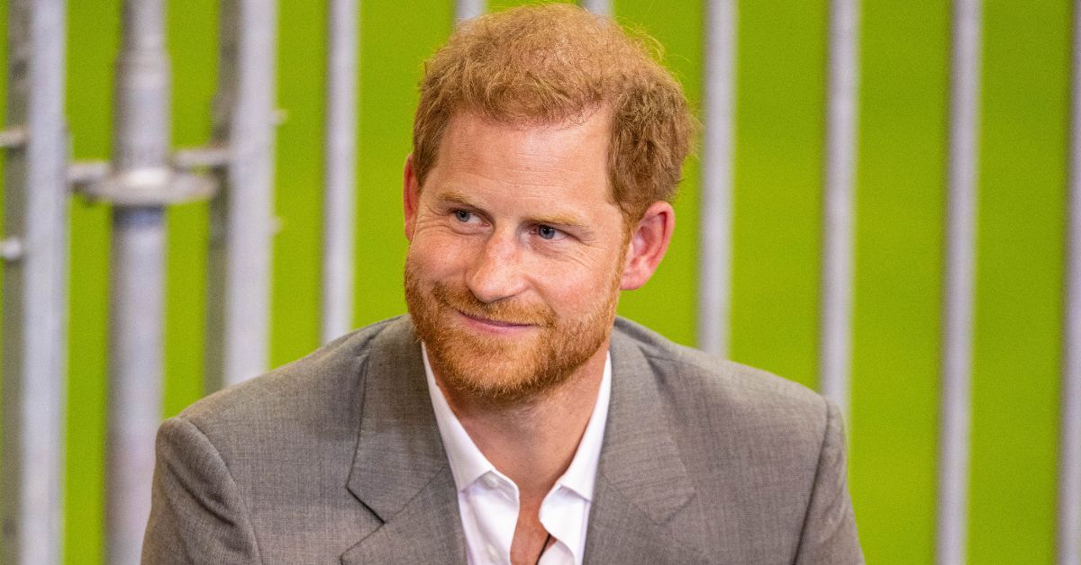 Prince Harry attends the press conference during the One Year to Go event, one year before Invictus Games Dusseldorf 2023