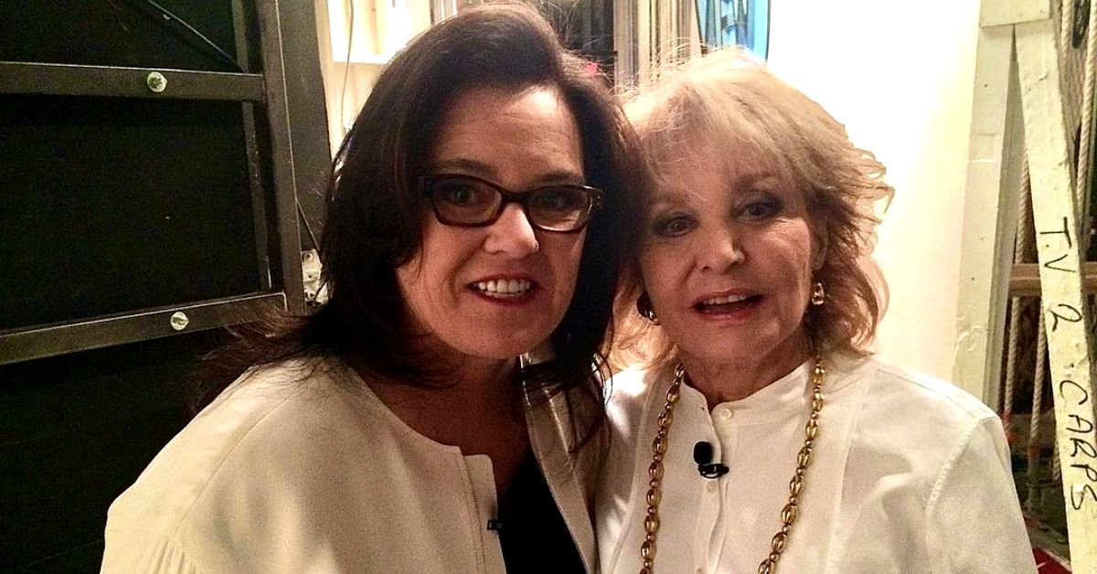 Rosie O'Donnel and Barbara Walters
