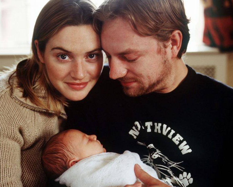 Kate Winslet first husband and baby