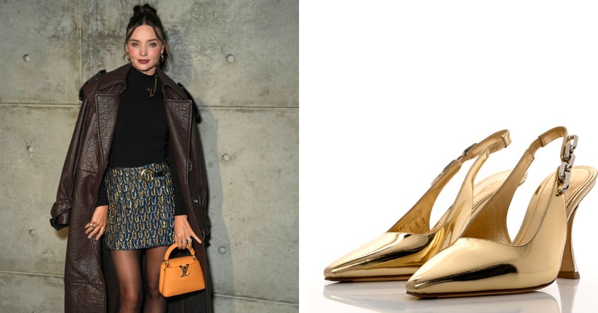 Miranda Kerr wears pumps Louis Vuitton