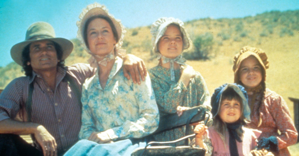 The cast of Little House on the Prairie