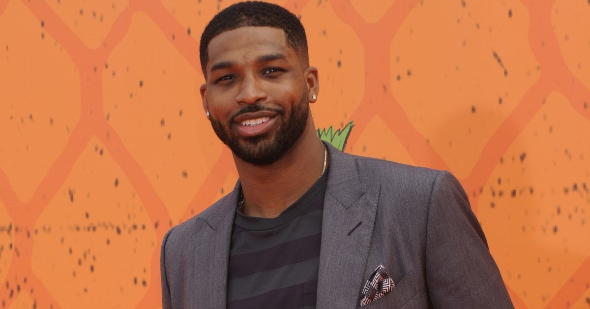 Tristan Thompson at the 2016 kids choice sports awards