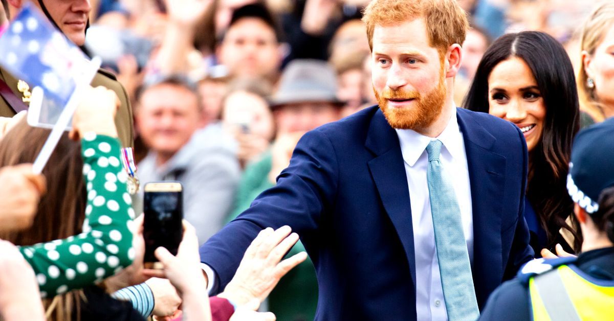 Prince Harry and Meghan Markle at Australian Tour