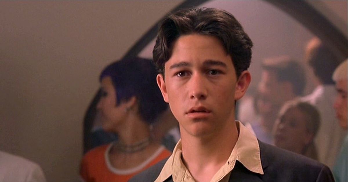 Joseph Gordon-Levitt looking sad as Cameron in 10 Things I Hate About You