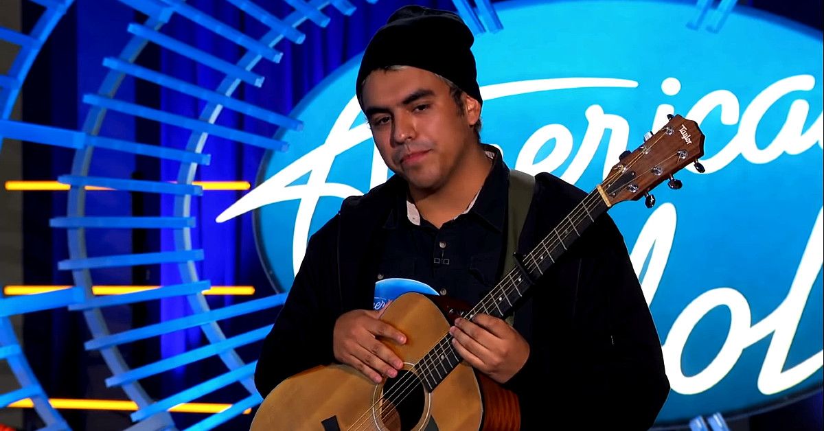 Alejandro Aranda in his American Idol Audition