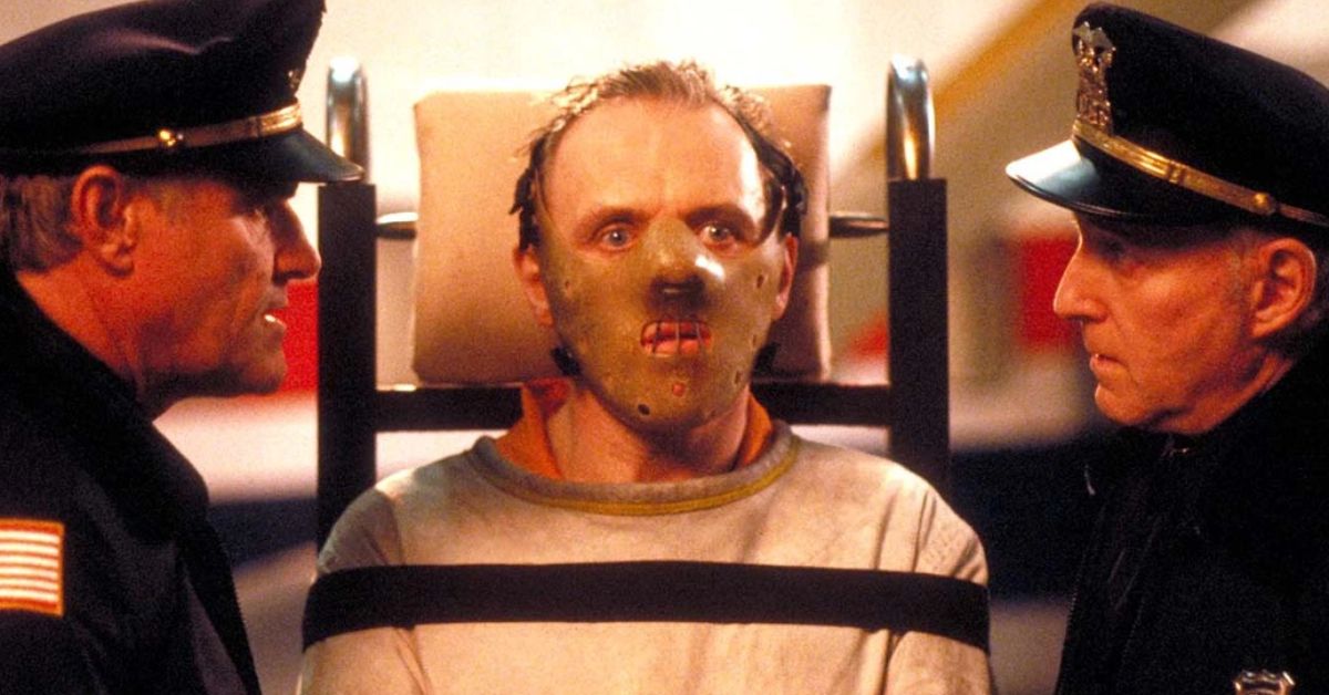 Anthony Hopkins as Hannibal Lector from Silence of the Lambs