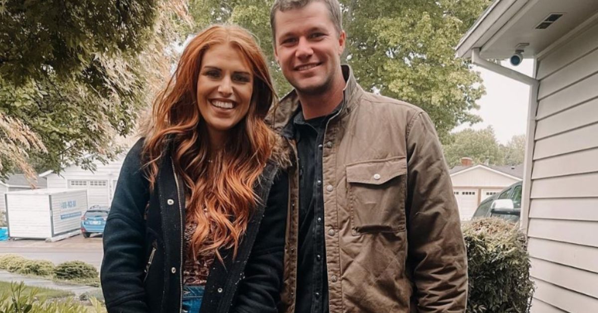 Audrey and Jeremy Roloff standing together and smiling