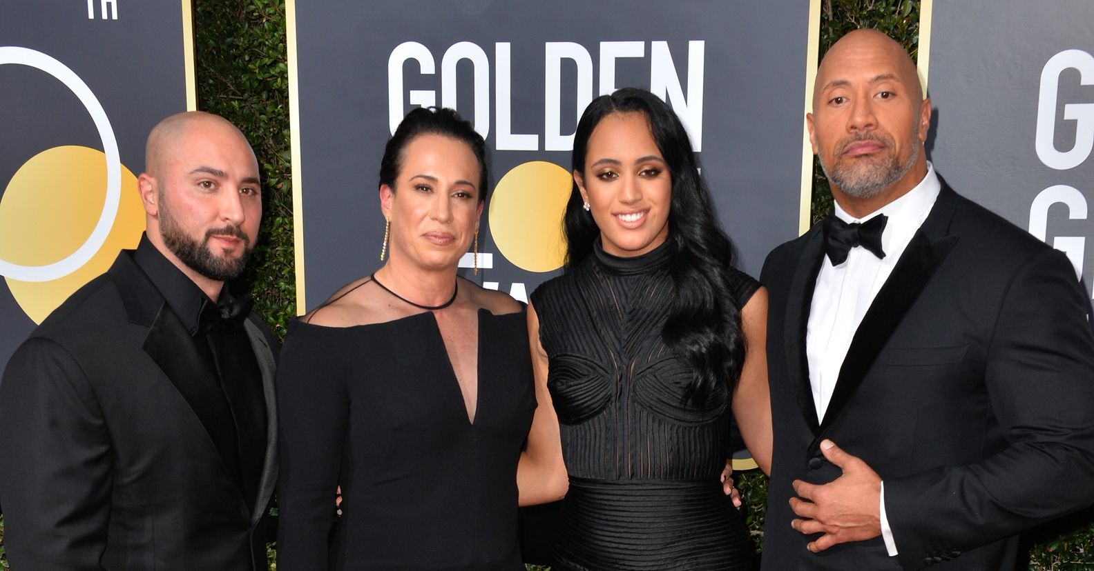 Dave Rienzi, Dany Garcia, Simone Garcia Johnson, Dwayne Johnson