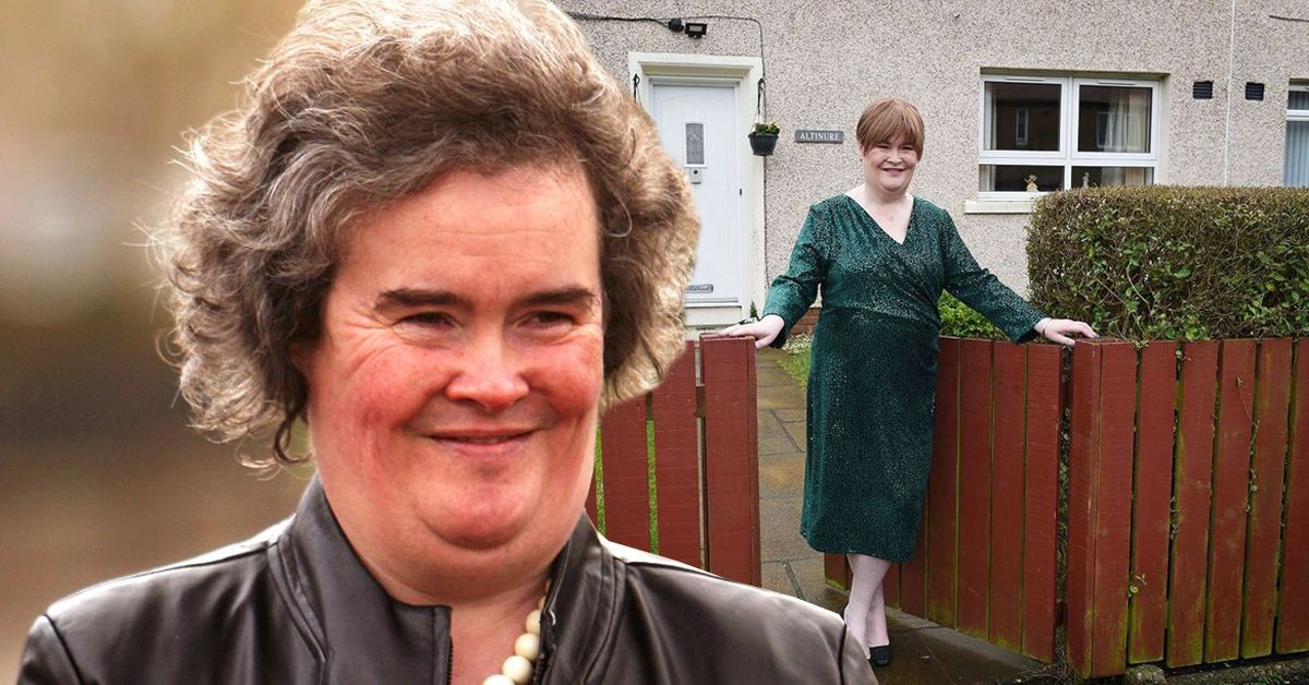 Despite Having $40 Million Susan Boyle Still Lives In A Tiny House She Used To Share With 9 Others