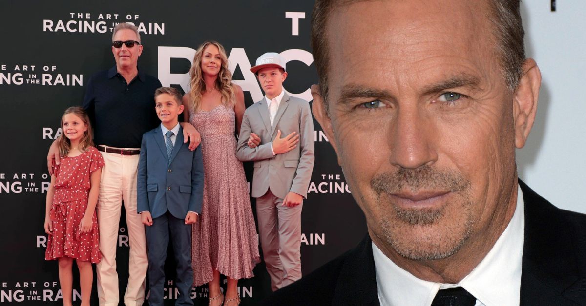 Does Kevin Costner Really Get Along With His Biological Children