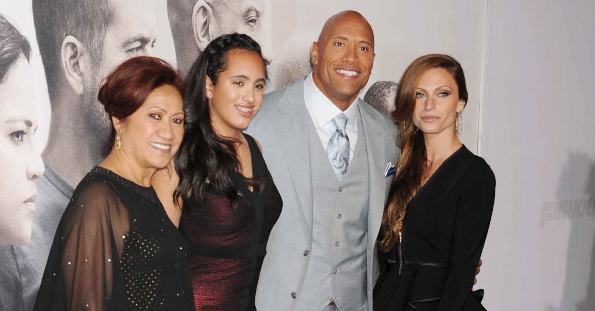 Dwayne Johnson's family