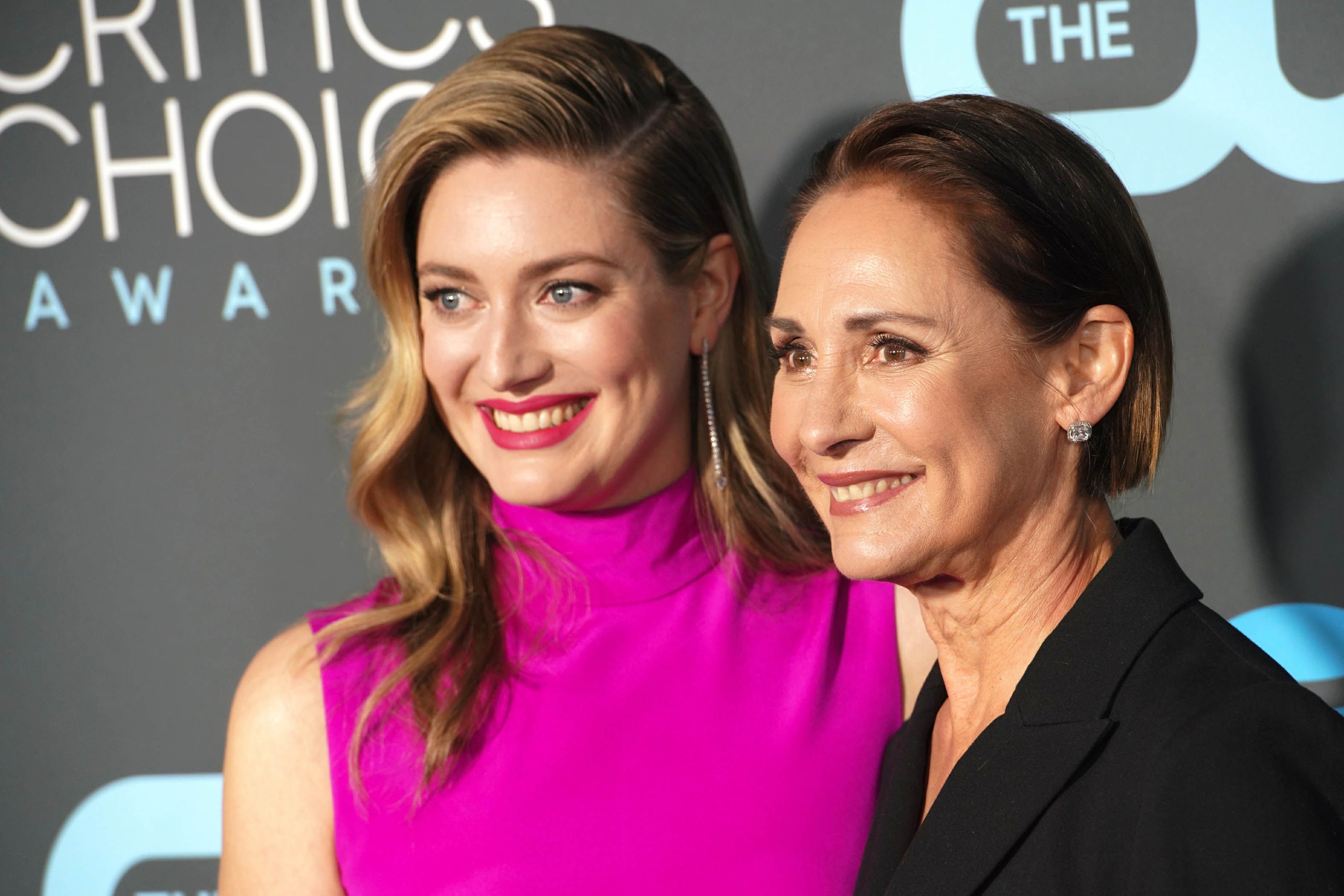 Zoe Perry and Laurie Metcalf at the 24th Annual Critics Choice Awards