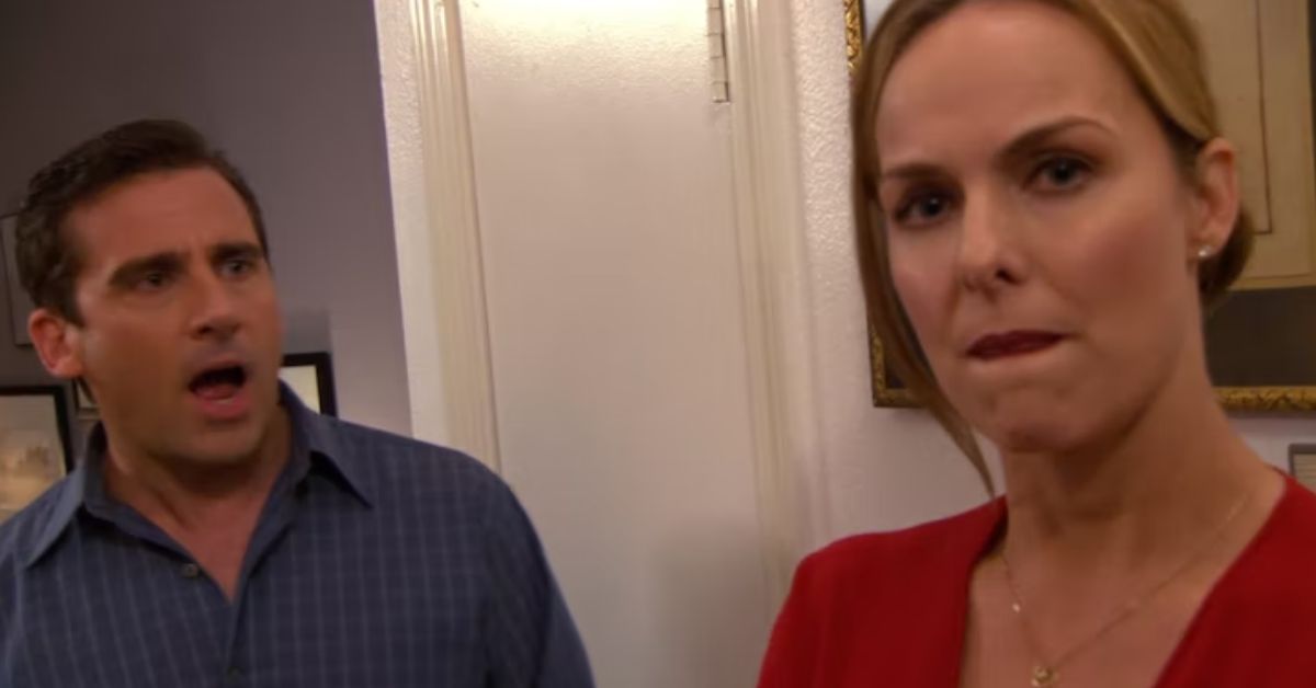 Jan is angry with Michael at the office.