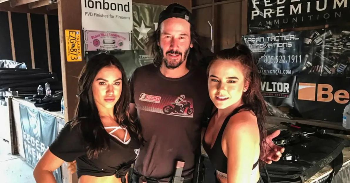 keanu reeves and fan