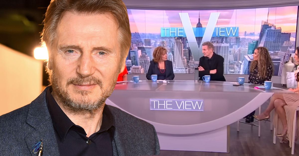 Liam Neeson wasn’t impressed with his interview on The View, and fans totally agree.