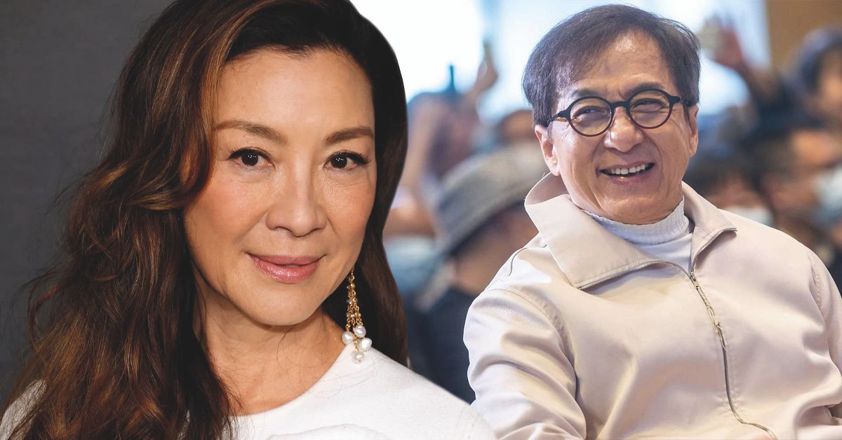 Michelle Yeoh got the best response for Jackie Chan getting her role in all of them all at once.