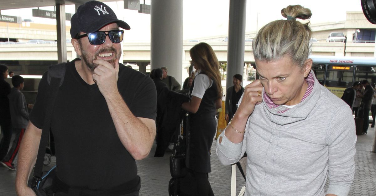 Ricky Gervais and Jane Fallon happily unmarried