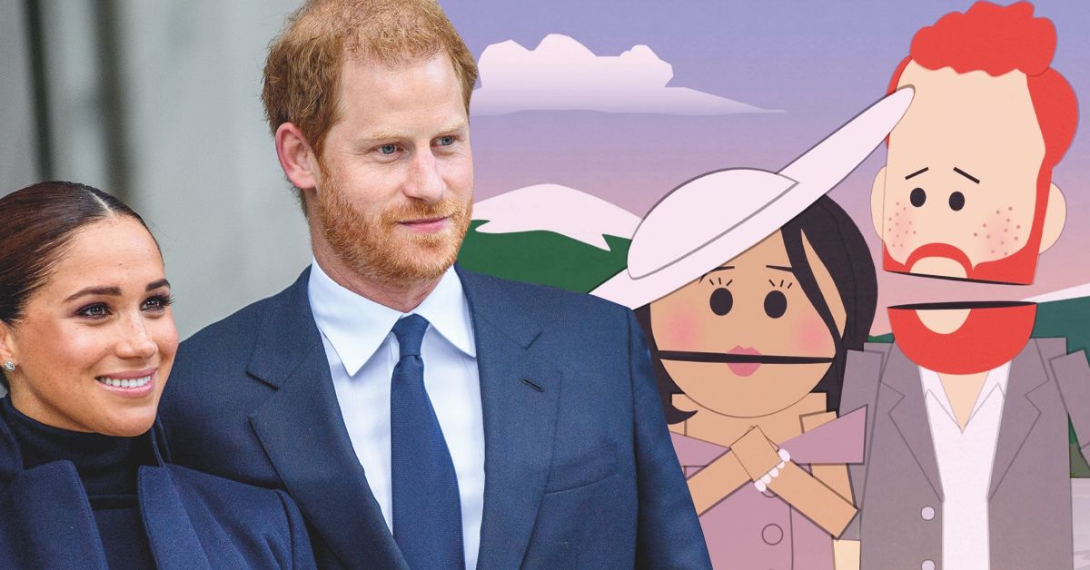 south park has savagely made fun of the entire royal family not just meghan markle and prince harry