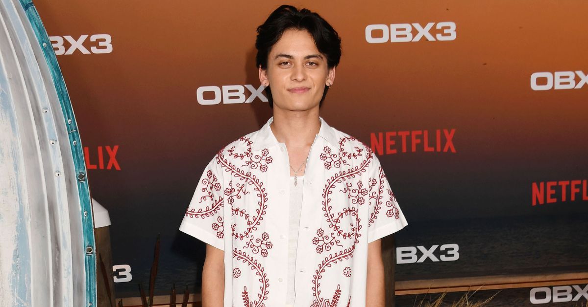 Tenzing Norgay Trainor at the Los Angeles premiere of Netflix's 'Outer Banks’ at Regency Village Theatre