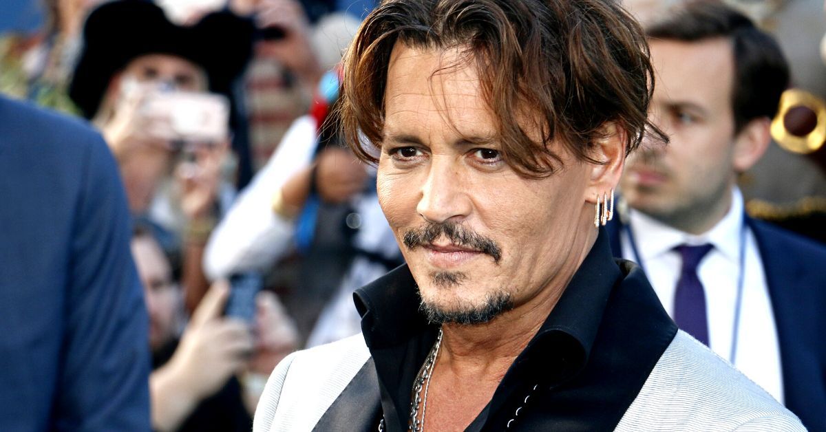 Johnny Depp at the World premiere of Disney's Pirates of the Caribbean: Dead Men Tell No Tales