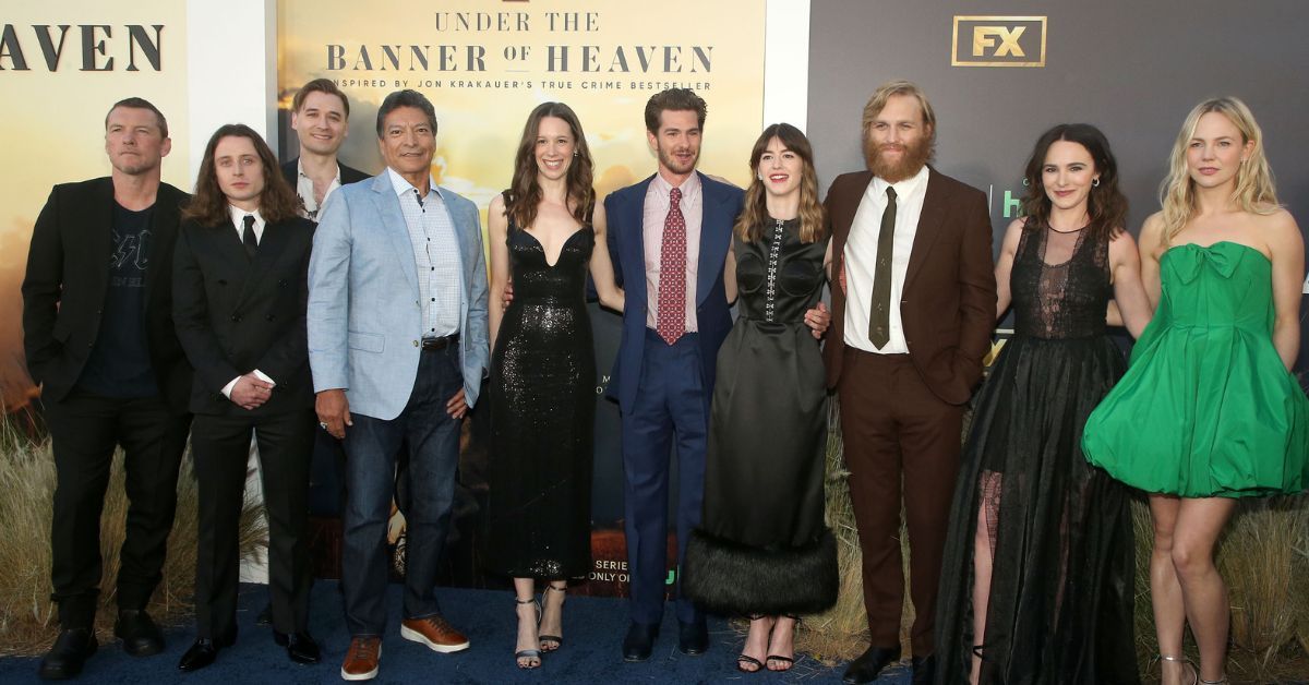 The cast of Under The Banner Of Heaven at the Los Angeles Premiere 