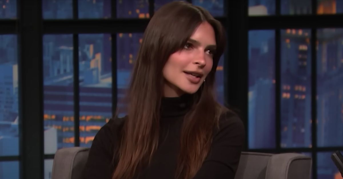 Emily Ratajkowski Joined the Bisexual Green Velvet Couch TikTok Trend