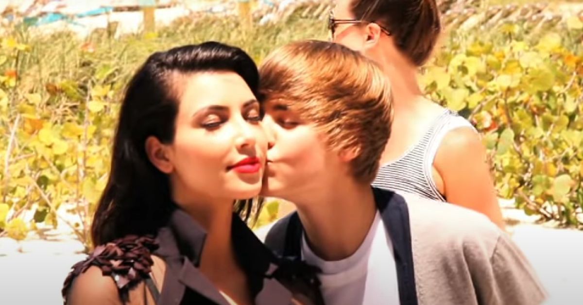 Justin Bieber and Kim Kardashian