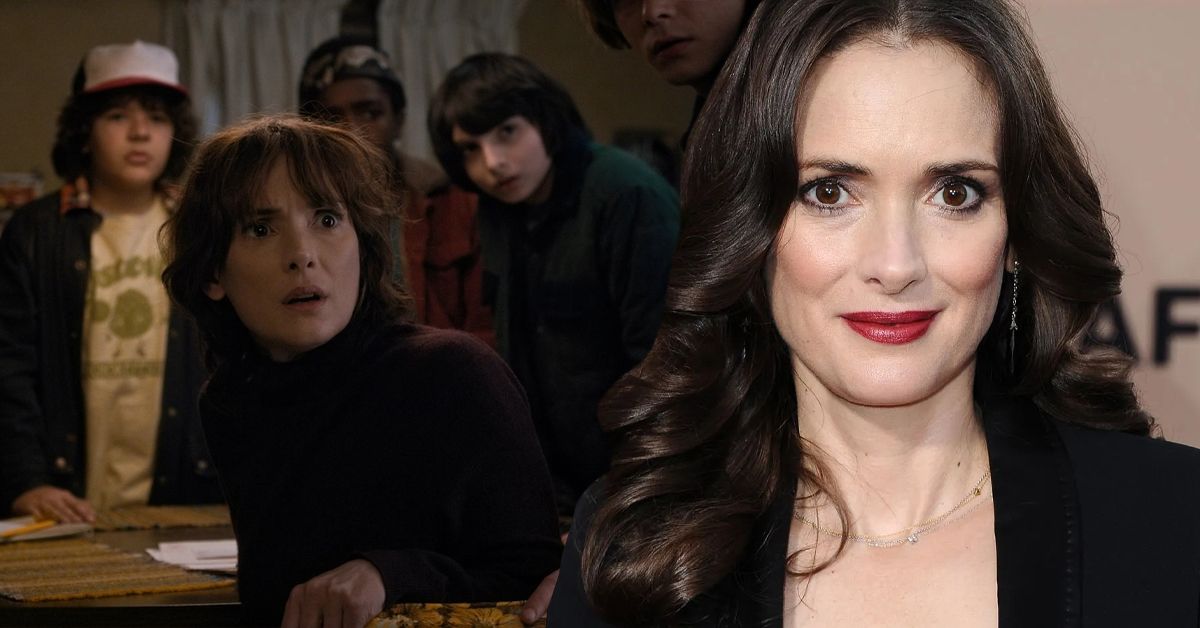 Winona Ryder shares insightful advice with her Stranger Things co-stars.