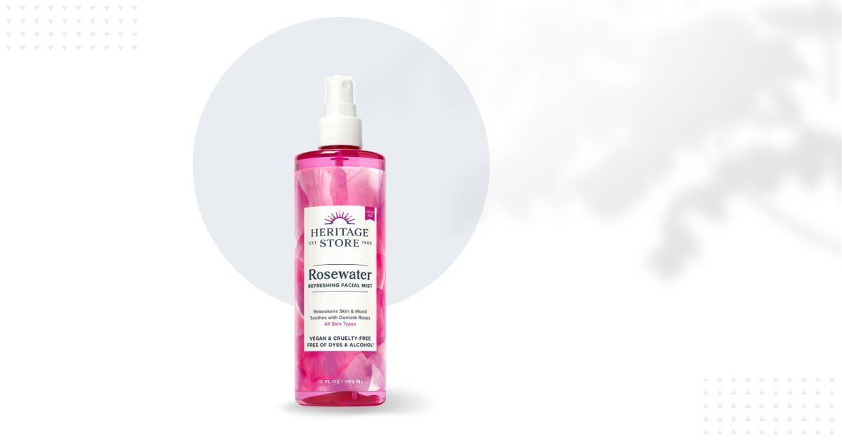 Heritage rose water spray