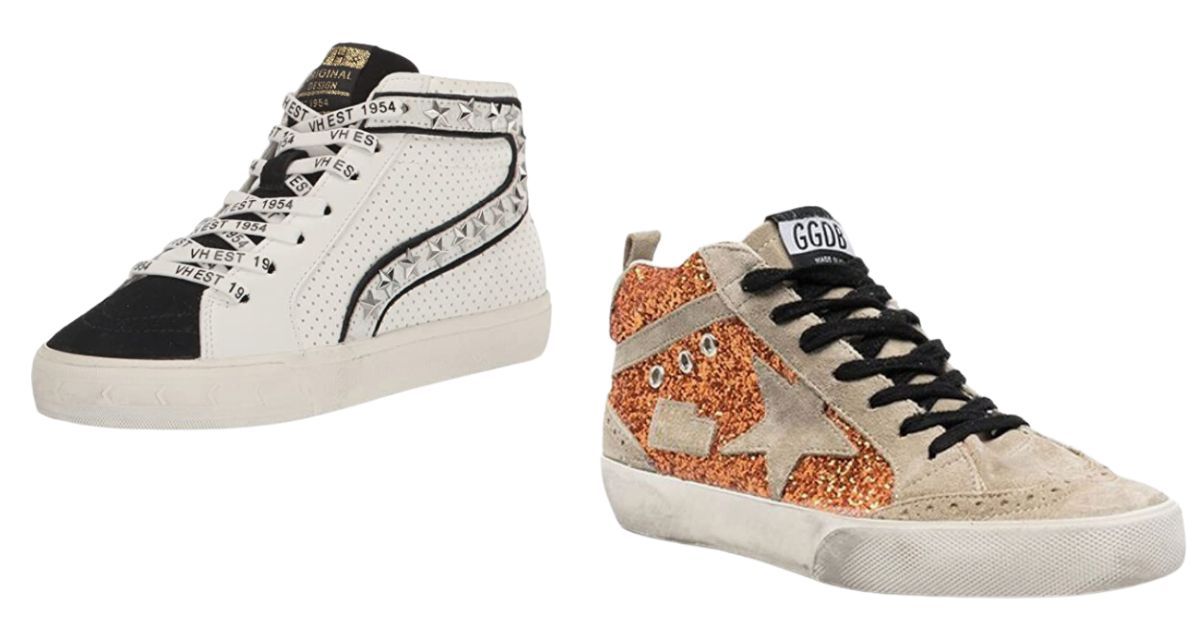 Golden Goose Glitter Upper Vintage Havana Upper