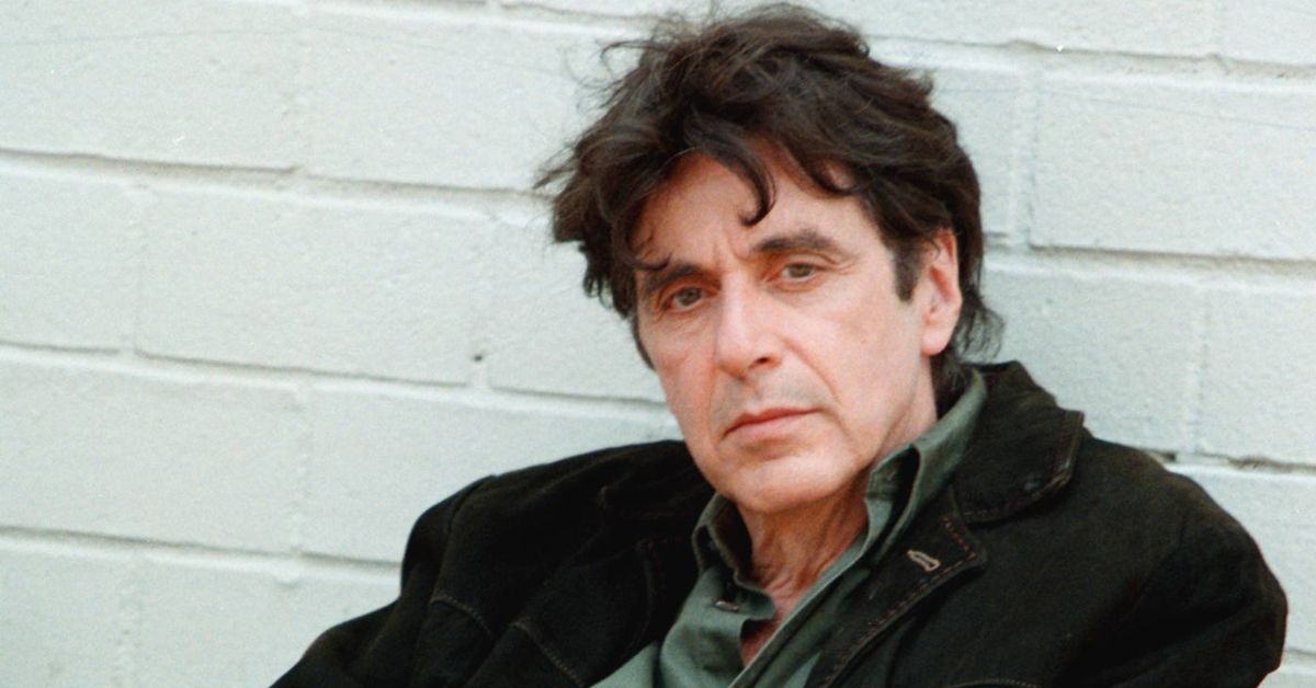 Al Pacino looking serious