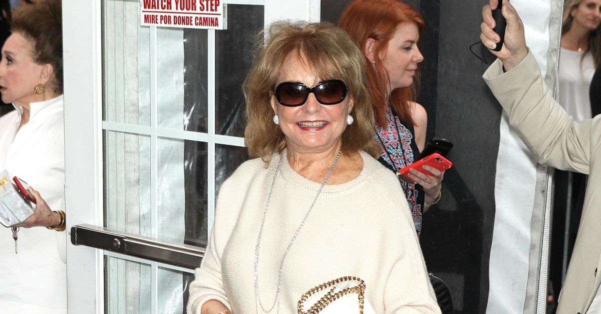 Barbara Walters attends a lunch in New York