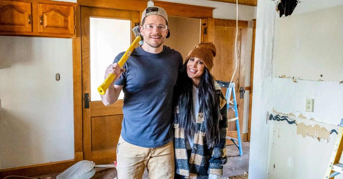 Chelsea Houska DeBoer y Cole DeBoer filmando Down Home Fab