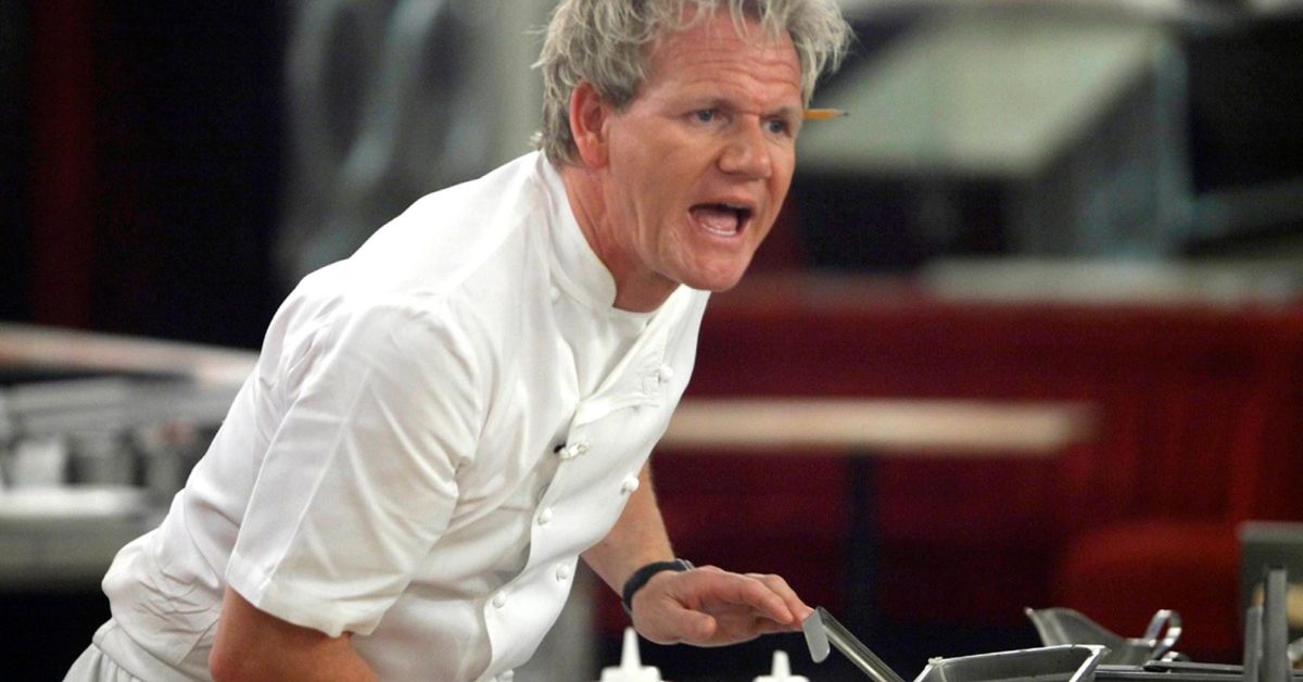 Gordon Ramsay on Hell's Kitchen