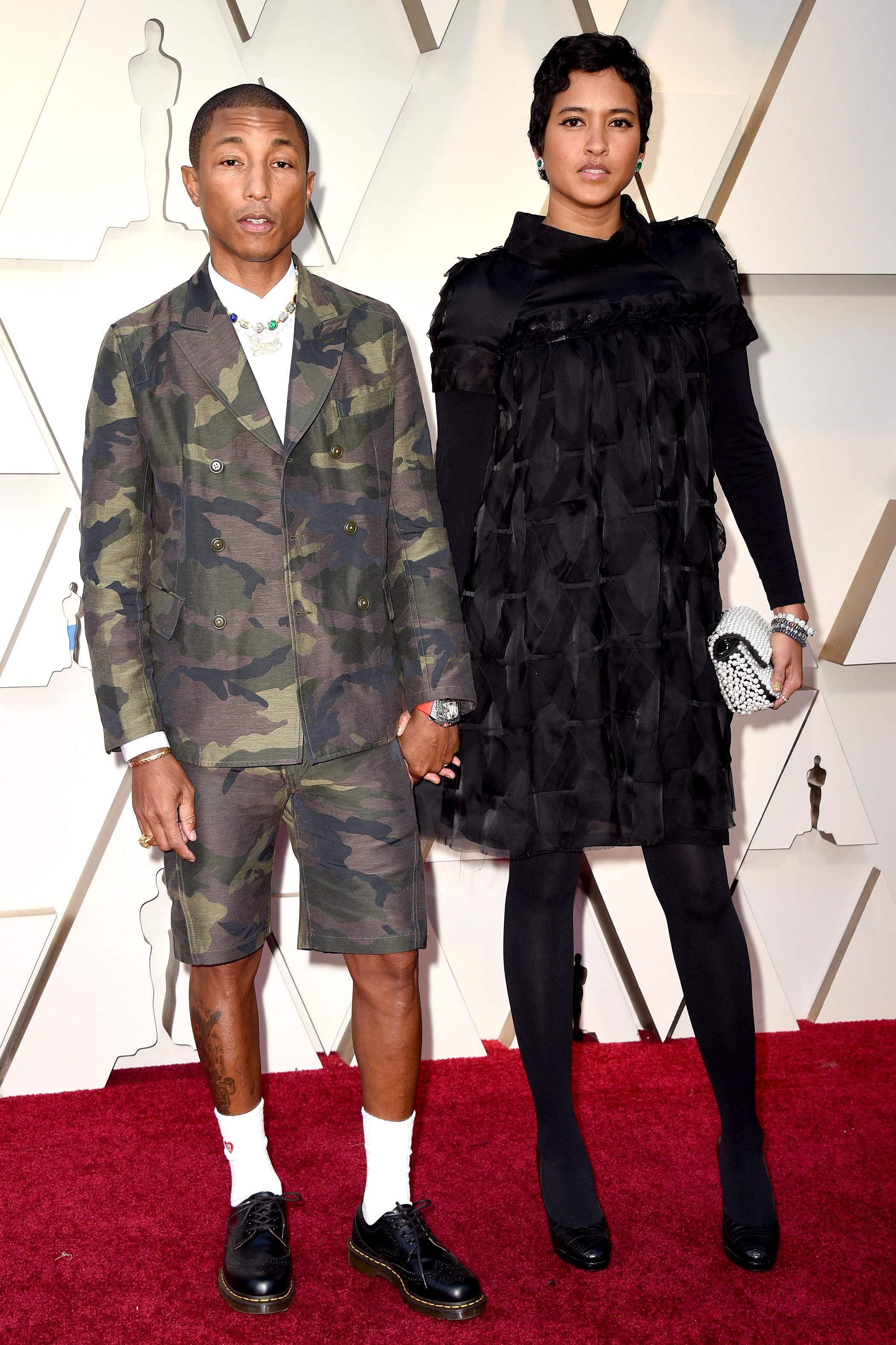 Helen Lasichanh and Pharrell Williams