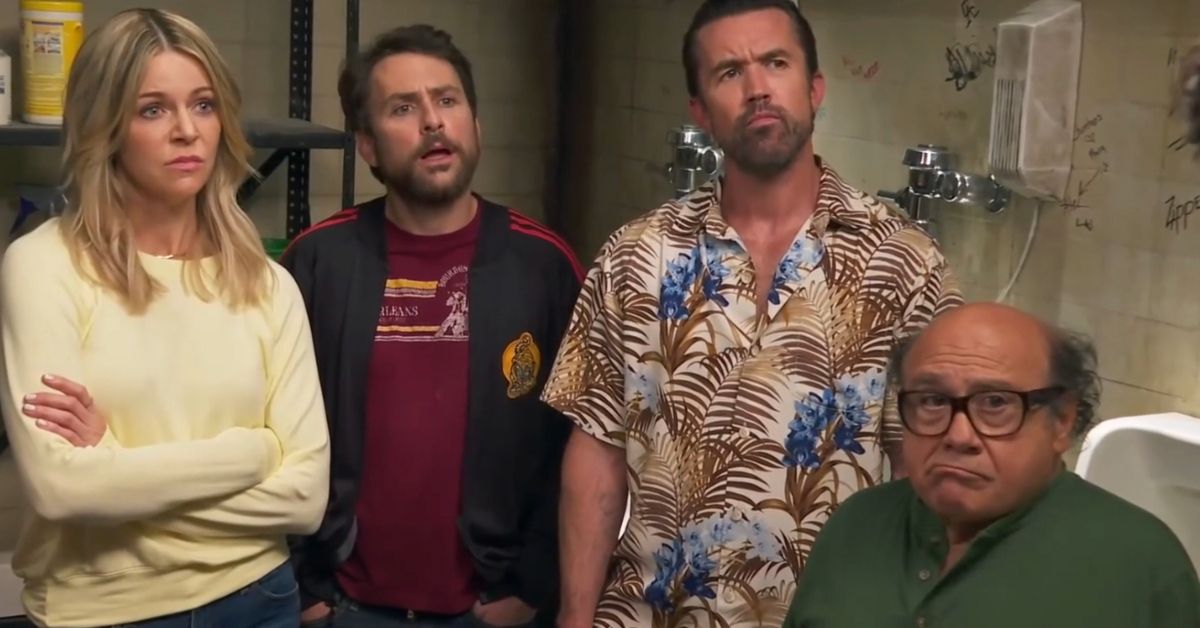 Dee, Charlie, Mac and Frank on It's Always Sunny In Philadelphia