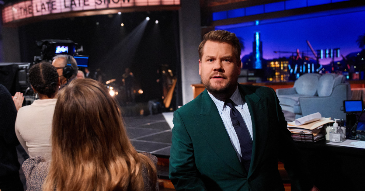 An Audience Member Called James Corden Completely Cold During Commercial Breaks 