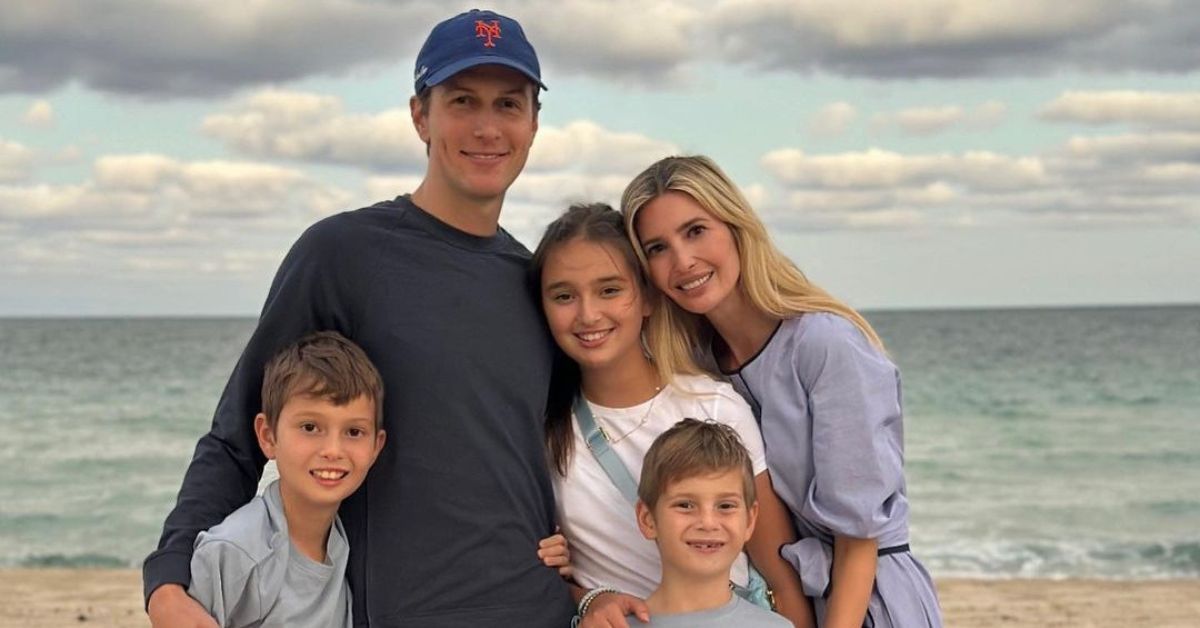 Ivanka Trump And Jared Kushner with children 
