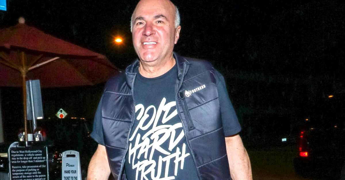 Kevin O'Leary smiling