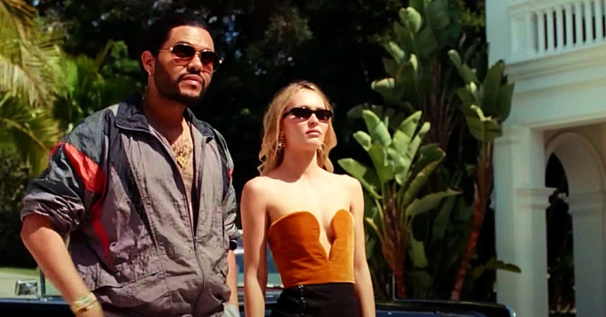 Lily Rose Depp and The Weeknd in The Idol HBO
