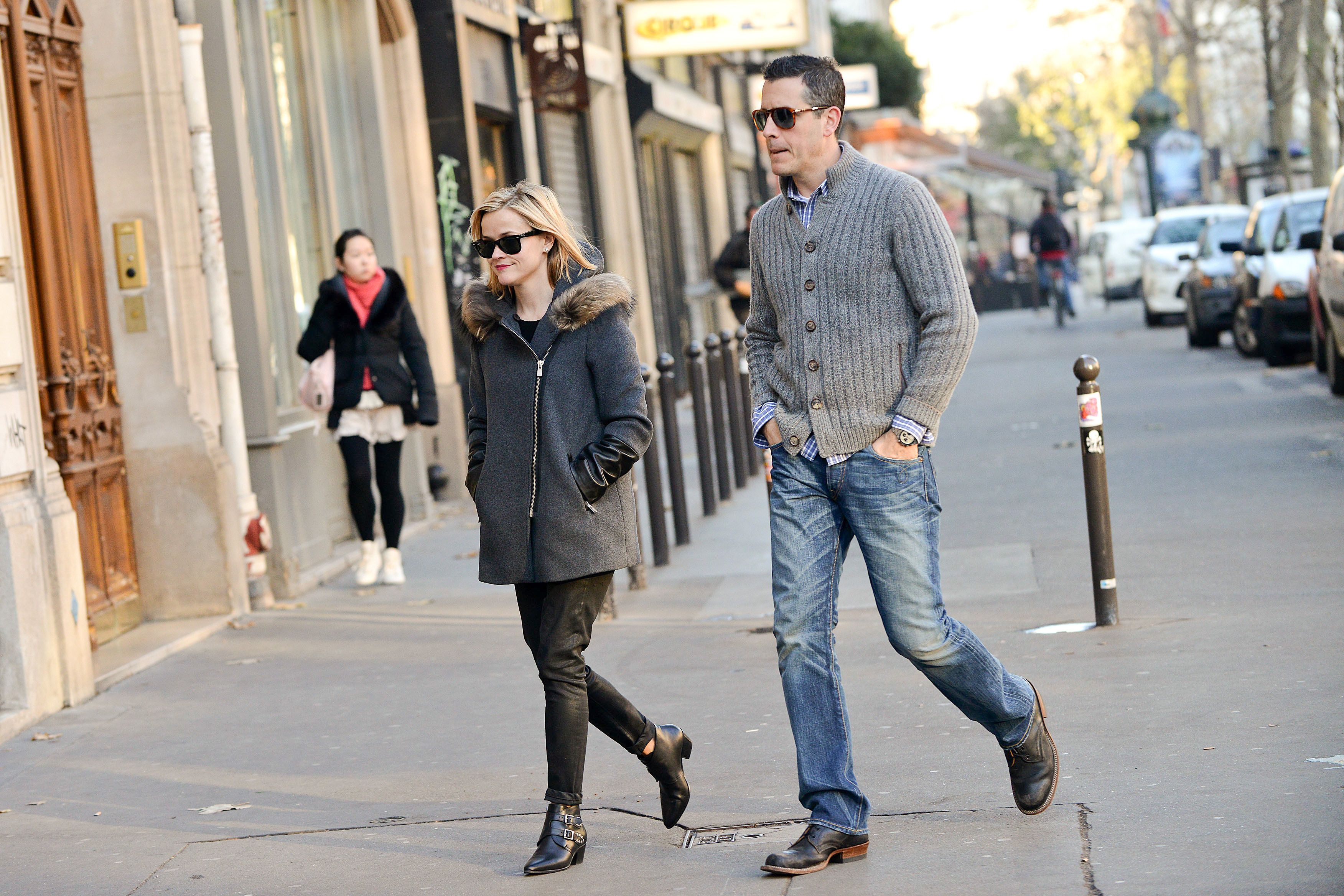 Reese Witherspoon and Jim Toth in Paris in 2013