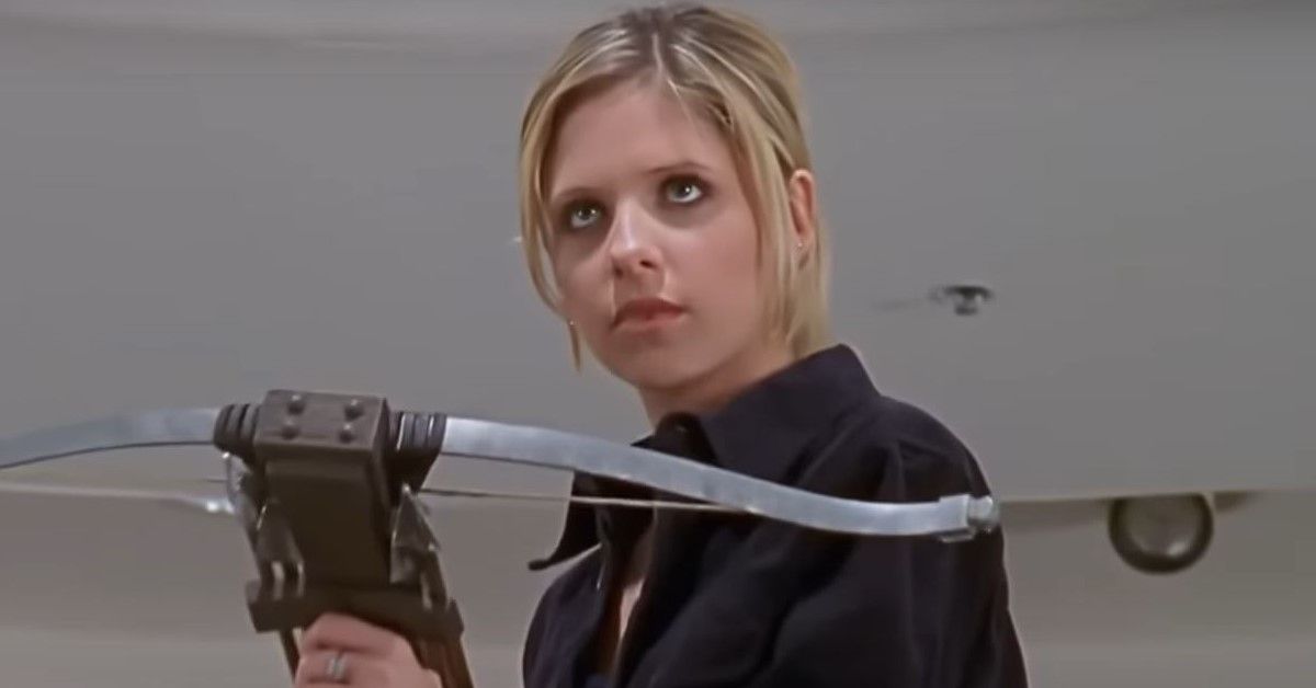 Sarah Michelle Gellar in a still from Buffy the Vampire Slayer 